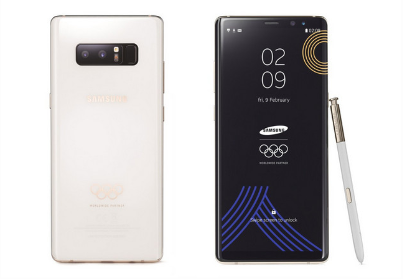 Samsung ra mắt Note 8 phiên bản Thế vận hội mùa Đông