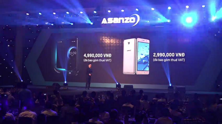 Thương hiệu Việt, Asanzo trình làng bộ đôi smartphone đầu tay 6