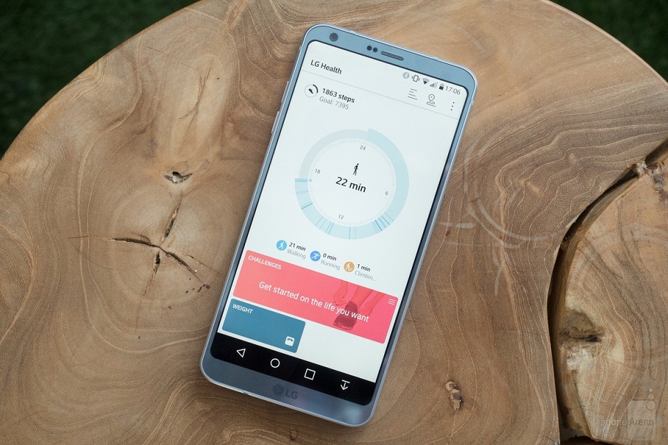 Ứng dụng theo dõi sức khỏe: LG Health