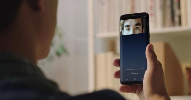 Galaxy S8 được trang bị công nghệ quét mống mắt
