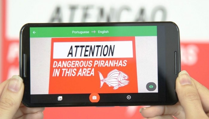 Camera trên smartphone có thể quét và dịch văn bản