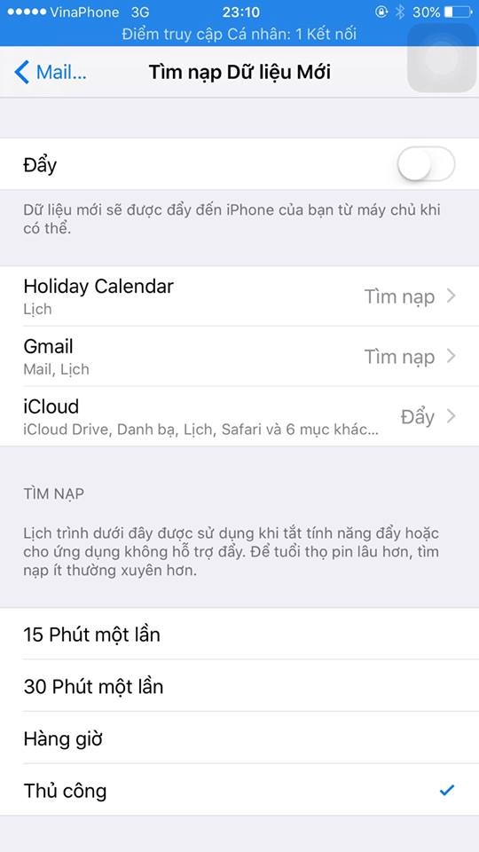 Cách tăng dụng lương pin cho iPhone Cách tăng dụng lương pin cho iPhone