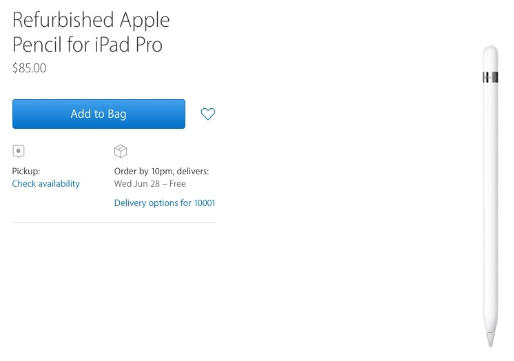 Apple Pencil refurbished