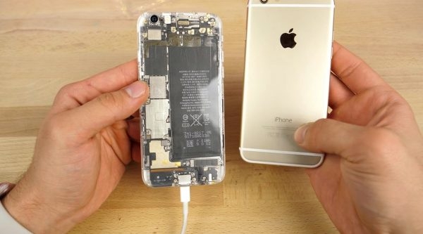 Cùng chiêm ngưỡng chiếc iPhone 6 có vỏ trong suốt vô cùng ấn tượng