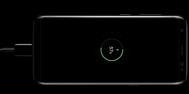 Galaxy S8 không thể sạc nhanh khi màn hình đang bật