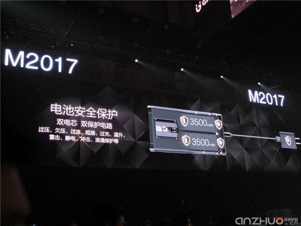 Gionee ra mắt smartphone khủng M2017