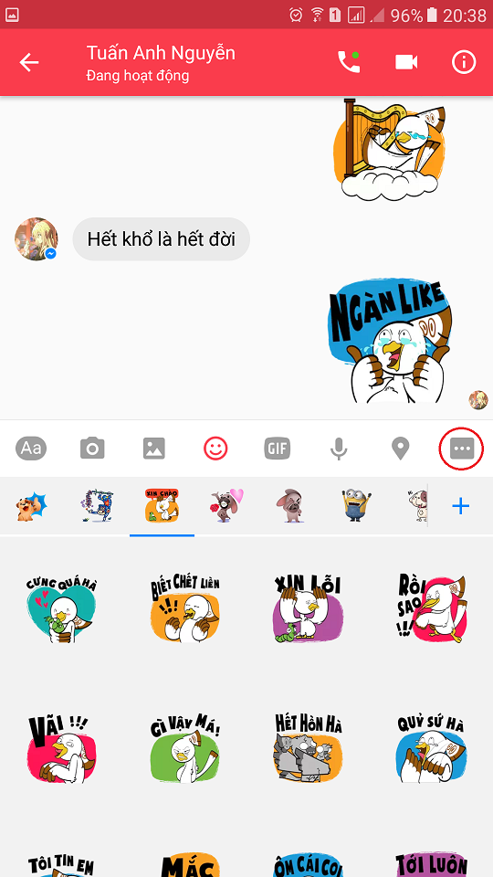 Hướng dẫn sử dụng sticker facebook để chúc tết Hướng dẫn sử dụng sticker facebook để chúc tết