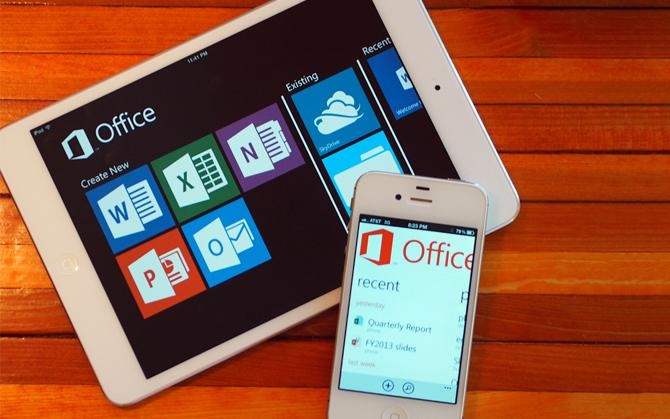 iPad có thể thực hiện các công việc với Microsoft Office rất tốt