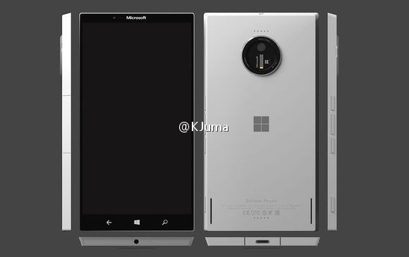 Rò rỉ hình ảnh về Surface Phone