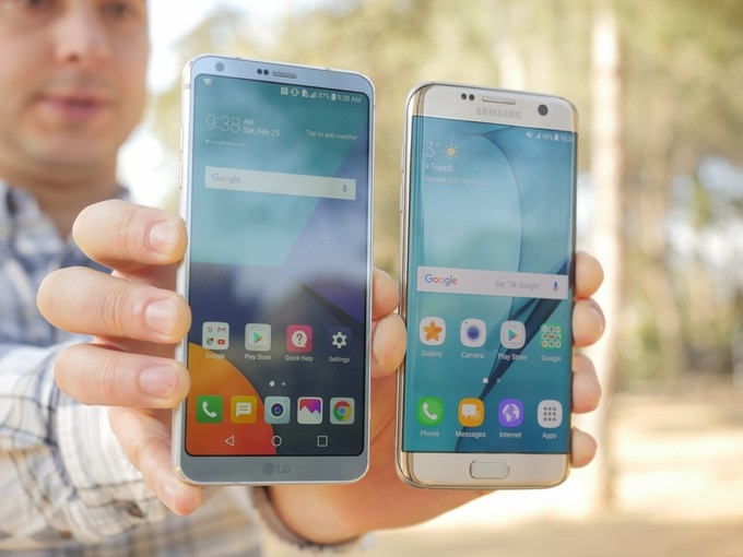 So sánh LG G6 và Galaxy S7 Edge