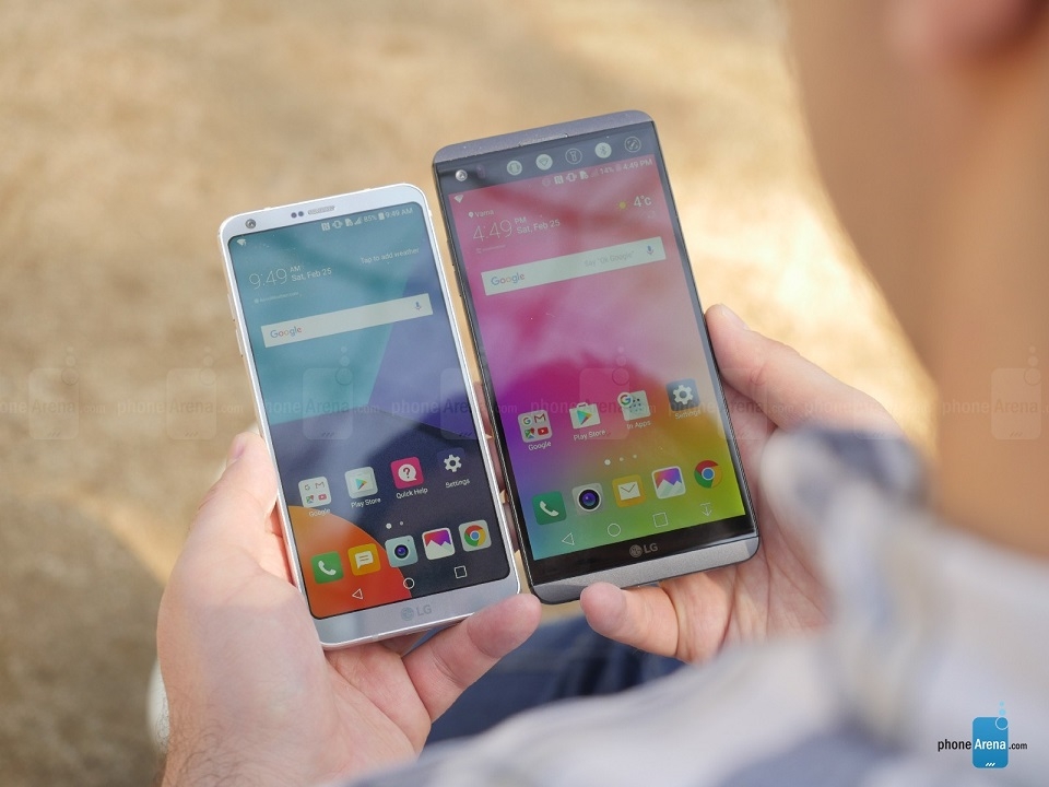 So sánh LG G6 và V20