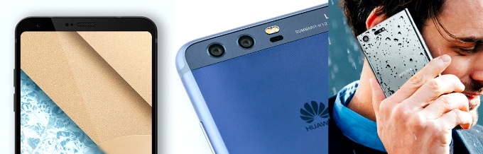 So sánh LG G6, Huawei P10 Plus và Xperia XZ Premium