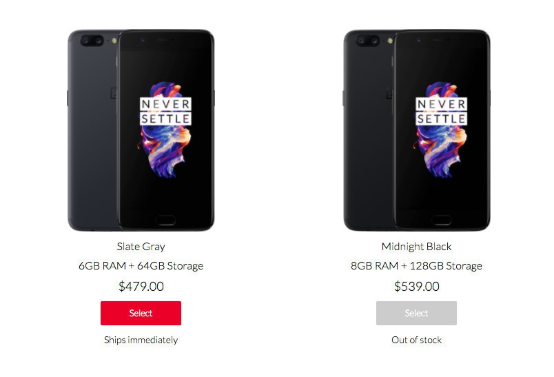 OnePlus 5 phiên bản RAm 8GB cháy hàng OnePlus 5 phiên bản RAm 8GB cháy hàng