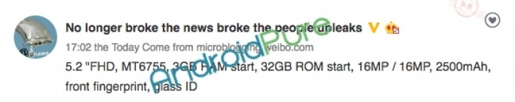 Thông tin về HTC U Play