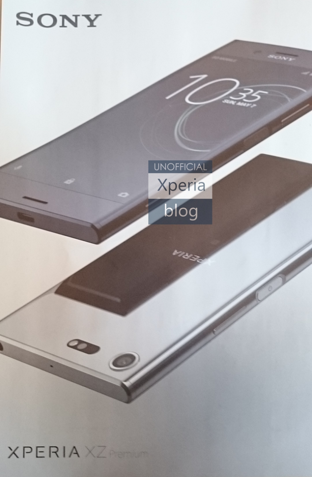 Thông tin về Xperia XZ Premium