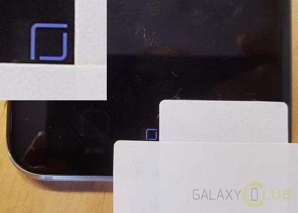 Phím Home trên Galaxy S8 dịch chuyển