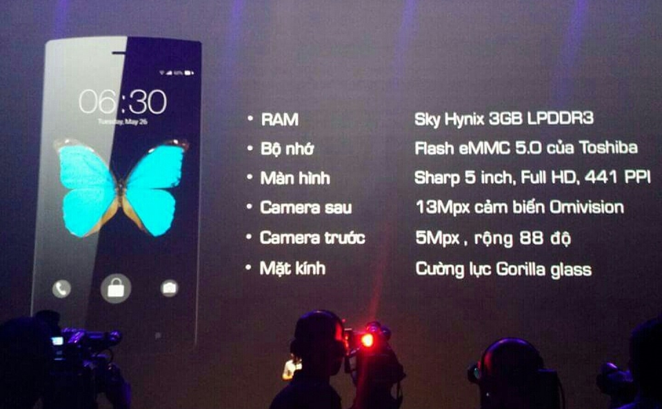 Thêm bằng chứng xác nhận về sự tồn tại của Bphone 2