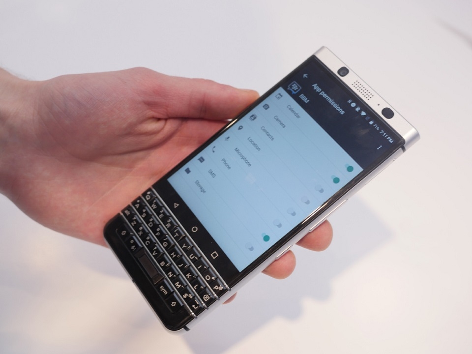 Thông tin về phần mềm của BlackBerry Mercury Thông tin về phần mềm của BlackBerry Mercury