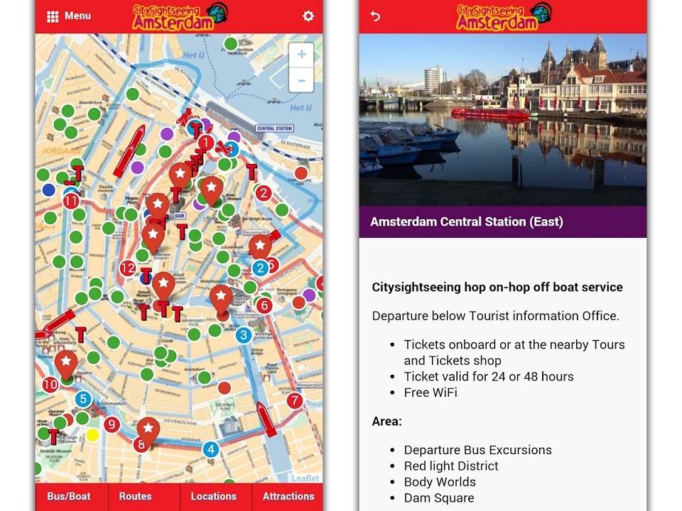 City Sightseeing apps
