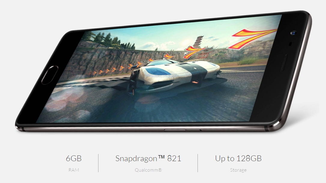 OnePlus 3T có bộ nhớ trong lớn
