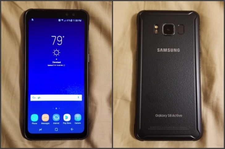 Galaxy S8 Active rò rỉ clip trên tay