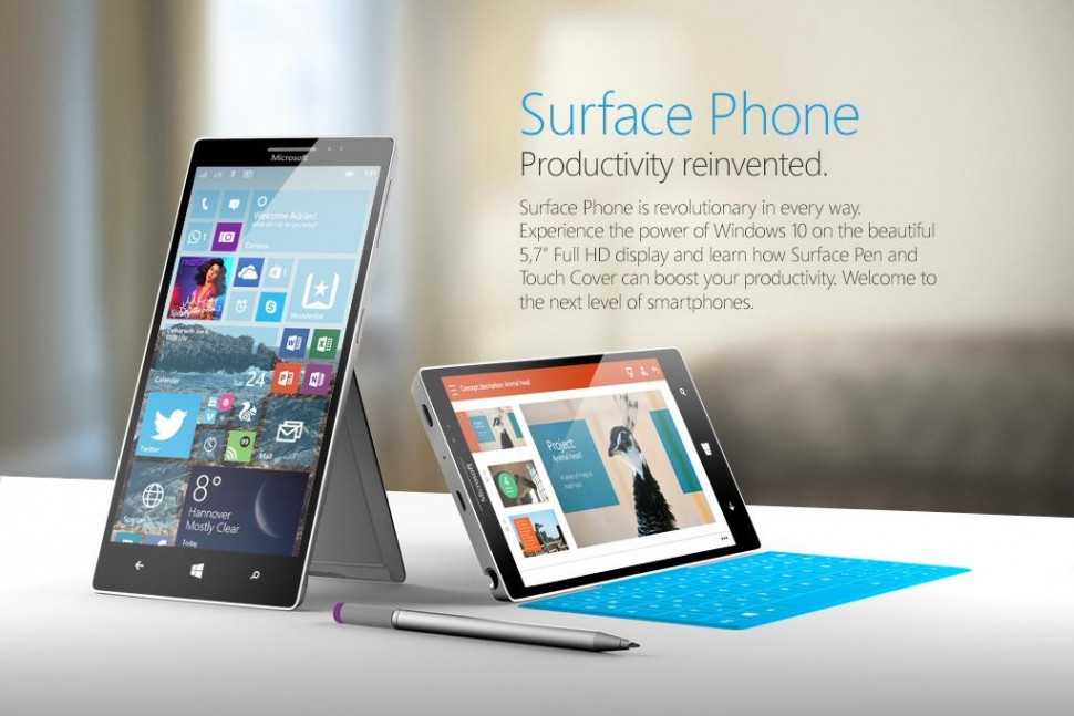 Thông tin về Surface Phone