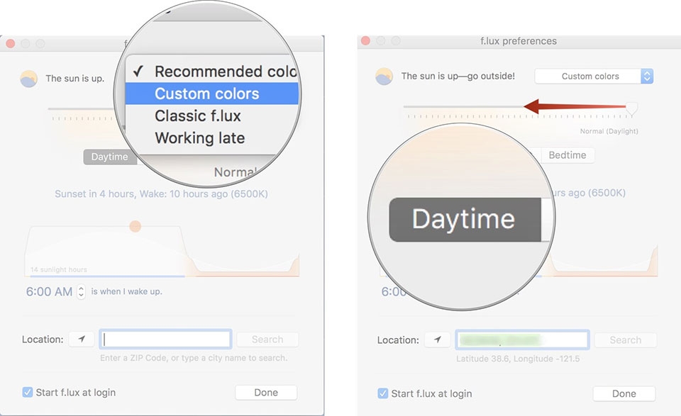 Trải nghiệm tính năng Night Shift trên MacOS