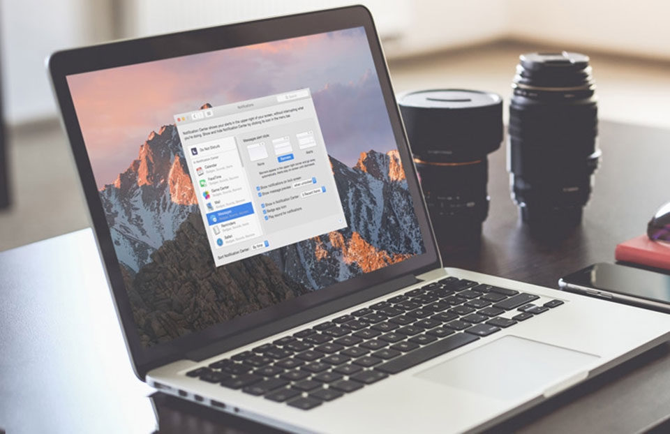 Tùy chỉnh thông báo tin nhắn trên MacOS Sierra Tùy chỉnh thông báo tin nhắn trên MacOS Sierra