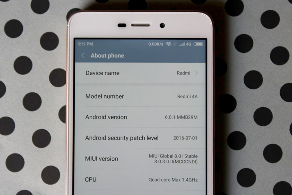 Đánh giá nhanh Xiaomi Redmi 4A Đánh giá nhanh Xiaomi Redmi 4A
