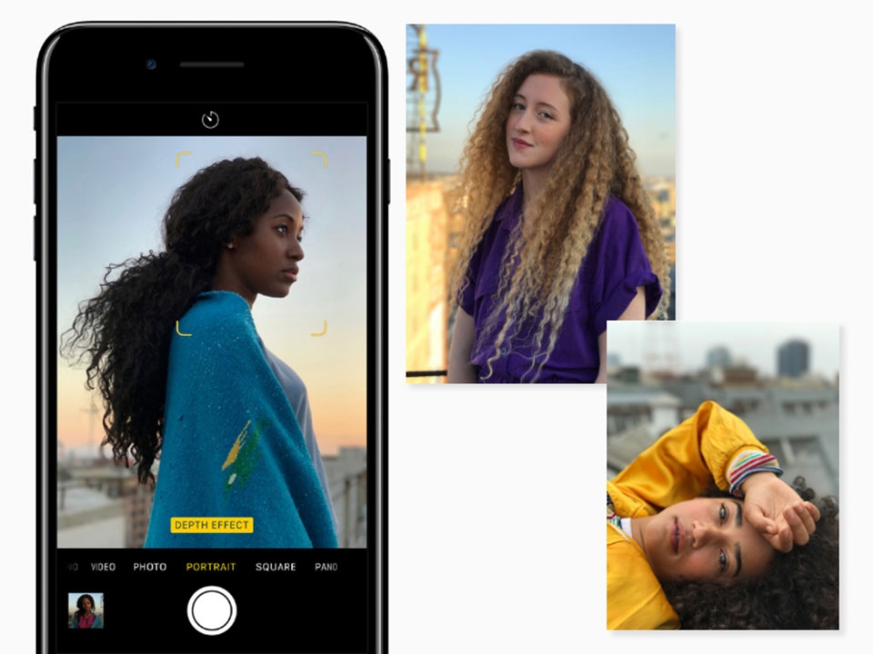Chế độ chụp chân dung cho iPhone 7 Plus