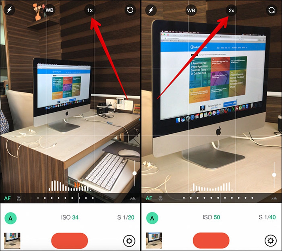 Hướng dẫn chụp ảnh với ống Tele trên iPhone 7 Plus Hướng dẫn chụp ảnh với ống Tele trên iPhone 7 Plus