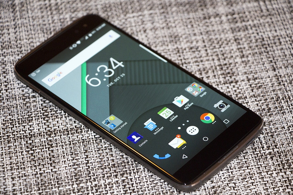 BlackBerry DTEK60 có màn hình rất sắc nét