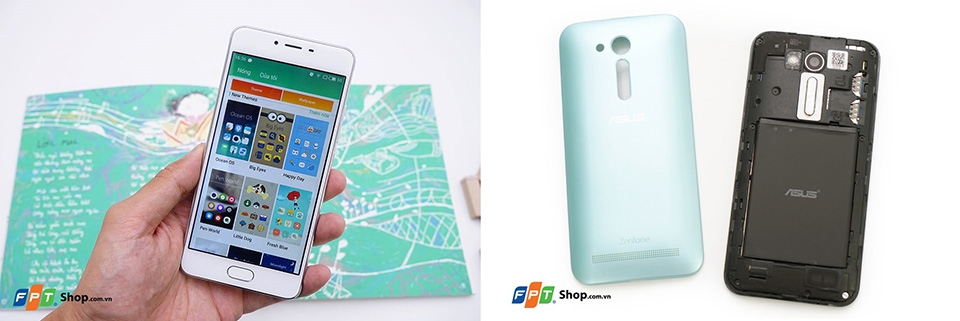 Meizu M3s và Asus ZenFone Go
