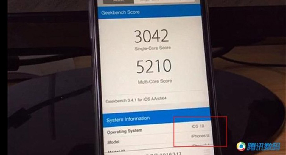 Điểm benchmark iPhone 6 SE
