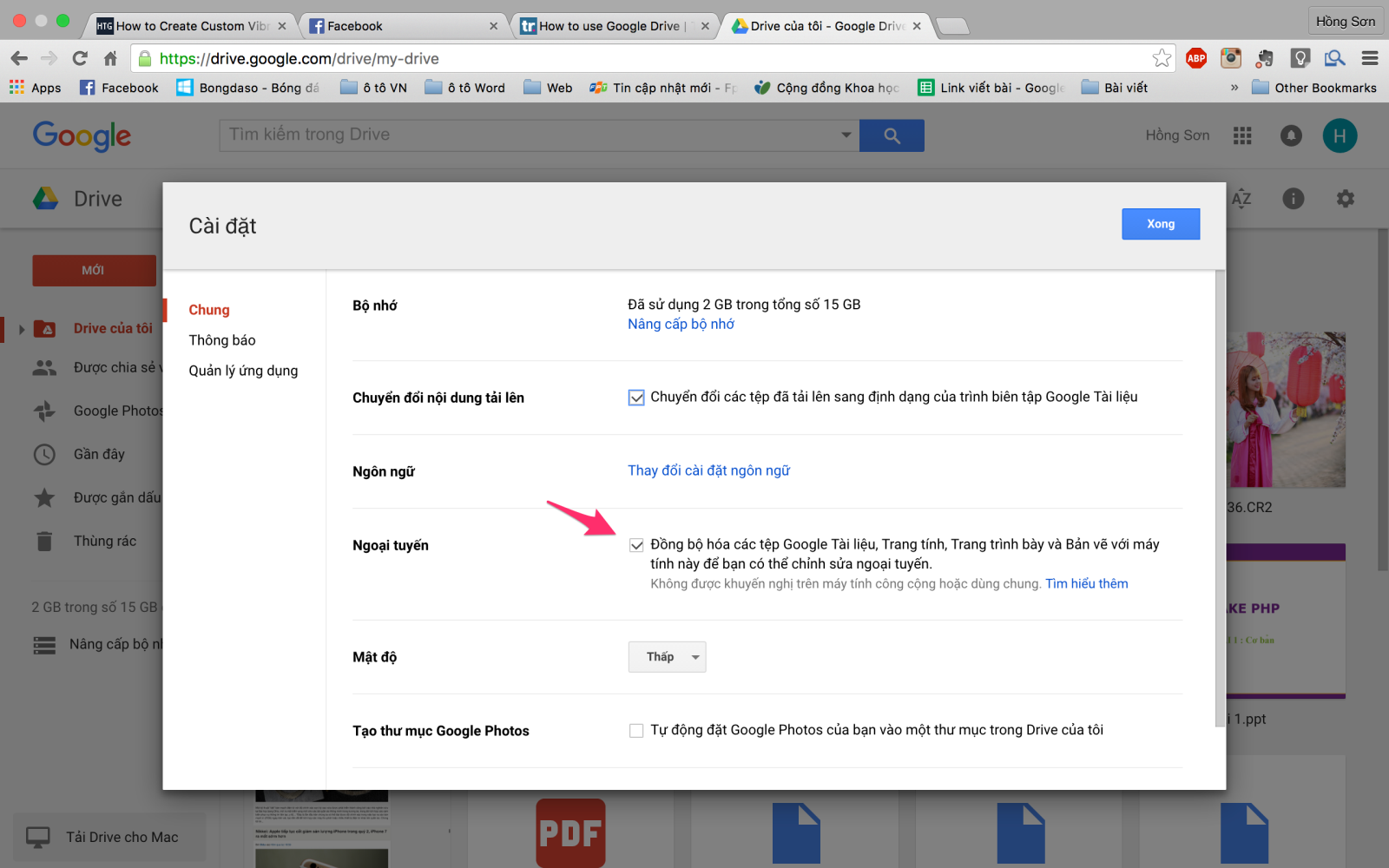 Khám phá những tính năng nổi bật của Google Drive để sử dụng hiệu quả hơn Khám phá những tính năng nổi bật của Google Drive để sử dụng hiệu quả hơn