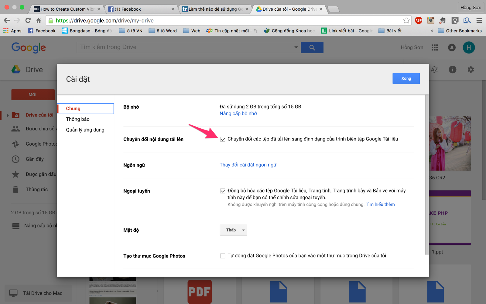 Khám phá những tính năng nổi bật của Google Drive để sử dụng hiệu quả hơn Khám phá những tính năng nổi bật của Google Drive để sử dụng hiệu quả hơn