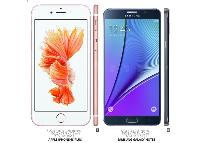 6 lý do tại sao Galaxy Note 5 tốt hơn iPhone 6s Plus 2