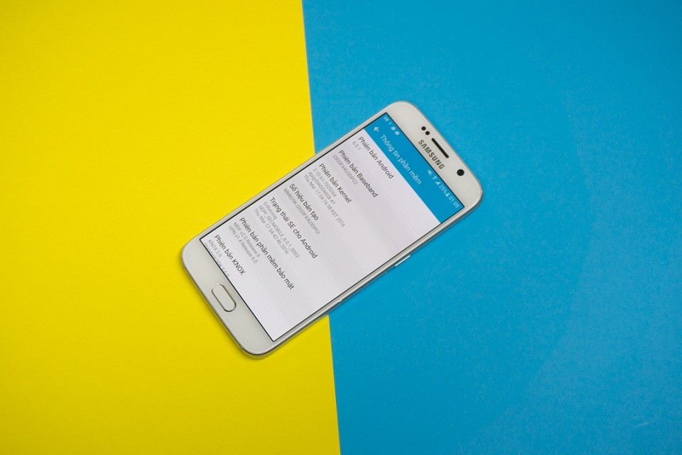 Android 6.0.1 đã có mặt trên Galaxy S6 chính hãng tại Việt Nam