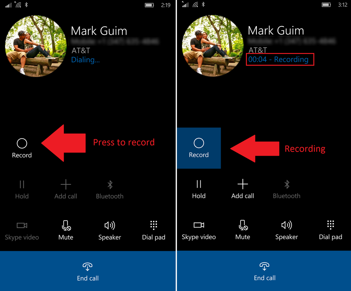 Cách thiết lập chế độ ghi âm cuộc gọi trên Lumia 950 và Lumia 950 XL 2