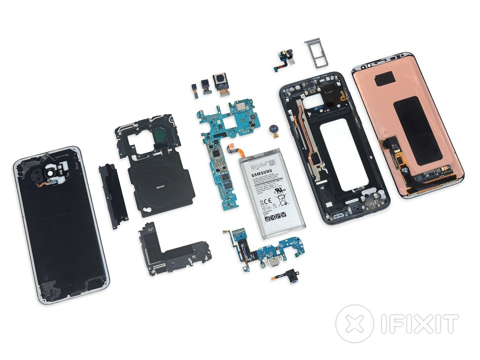 Cận cảnh màn mổ xẻ Galaxy S8/S8 Plus của iFixit 9