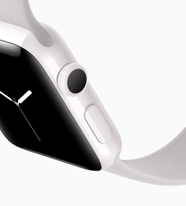 Cận cảnh phiên bản Apple Watch Series 2 cao cấp làm bằng gốm trắng 2