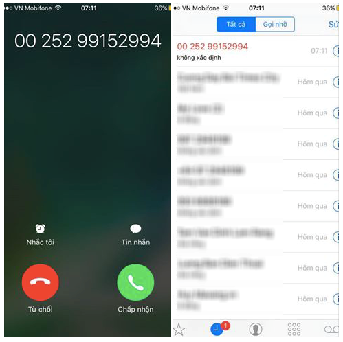 Cuộc gọi lừa đảo từ Somali bùng phát trở lại Cuộc gọi lừa đảo từ Somali bùng phát trở lại
