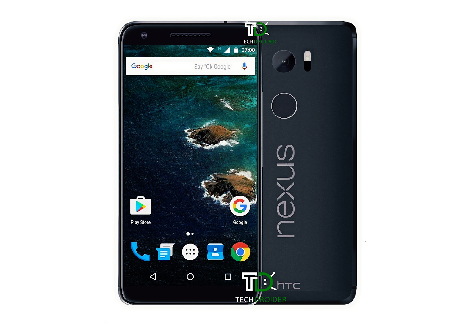 Chiêm ngưỡng ảnh render rõ nét của HTC Nexus Marlin