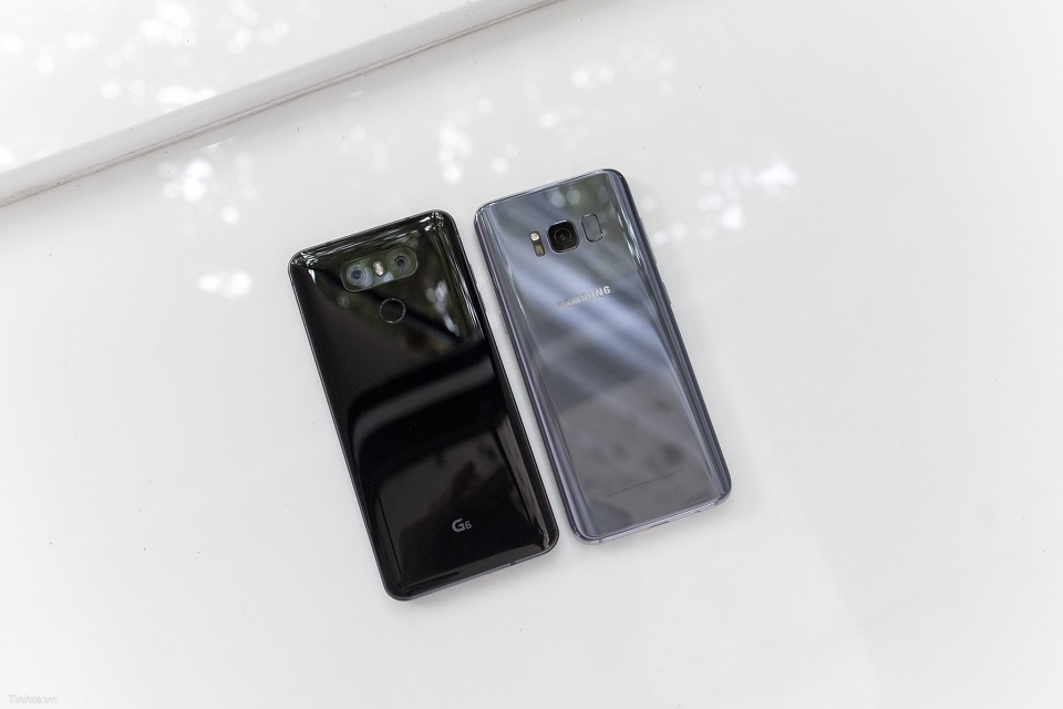Chiêm ngưỡng loạt ảnh so sánh thiết kế LG G6 và Galaxy S8 13