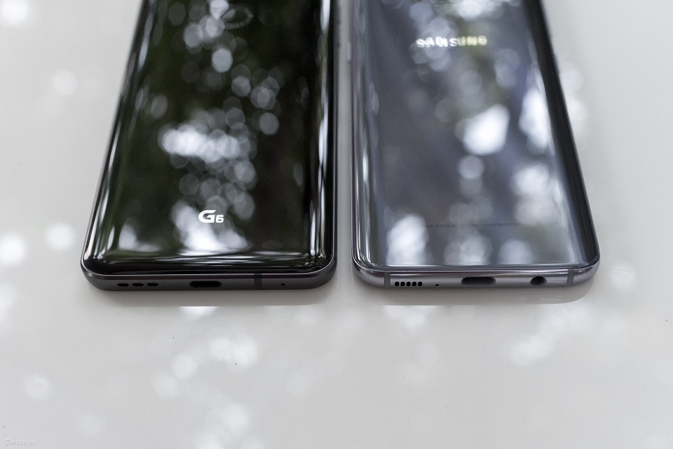 Chiêm ngưỡng loạt ảnh so sánh thiết kế LG G6 và Galaxy S8 14