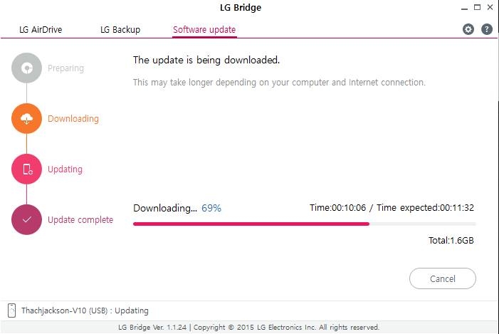 Đã có bản cập nhật Android 6.0 Marshmallow cho LG V10 Hàn Quốc
