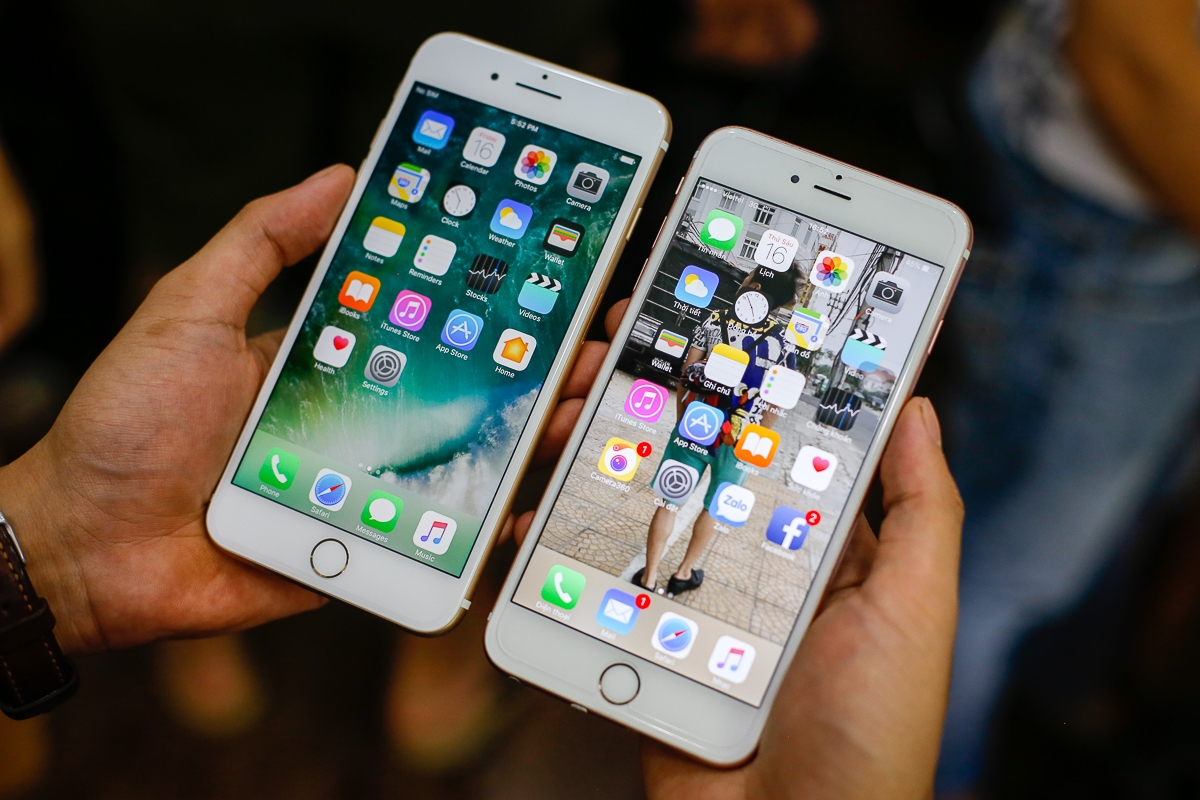 Đâu là điểm khác biệt giữa iPhone 7 Plus với 6 Plus và 6s Plus 6