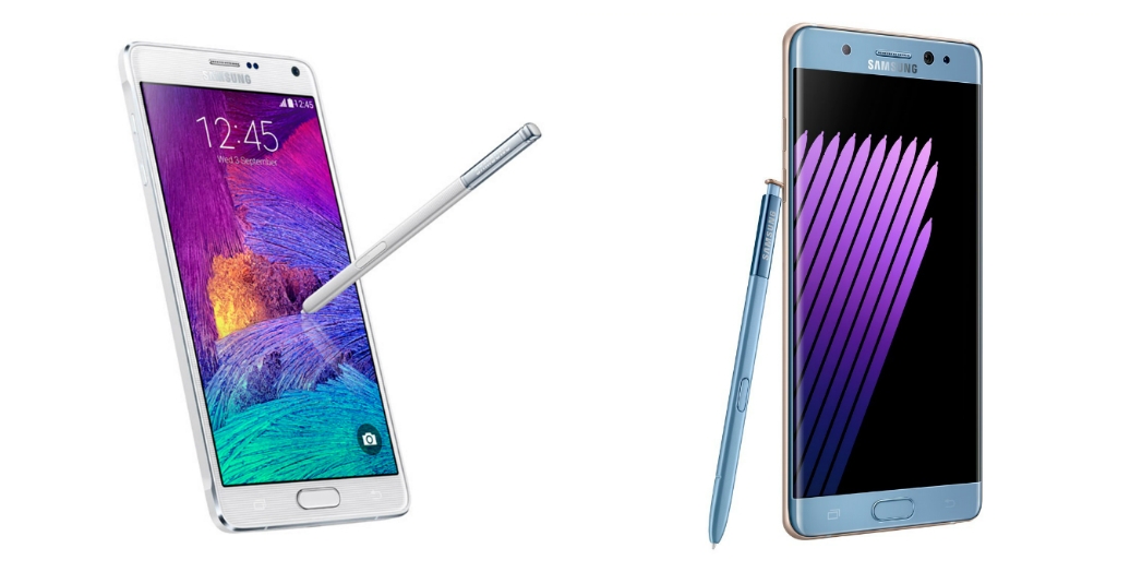 Đây là lý do bạn nên nâng cấp từ Galaxy Note 4 lên Galaxy Note 7