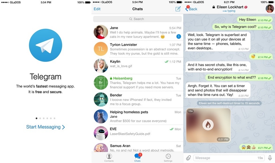 Điểm danh 4 ứng dụng chat tự hủy hot nhất hiện nay