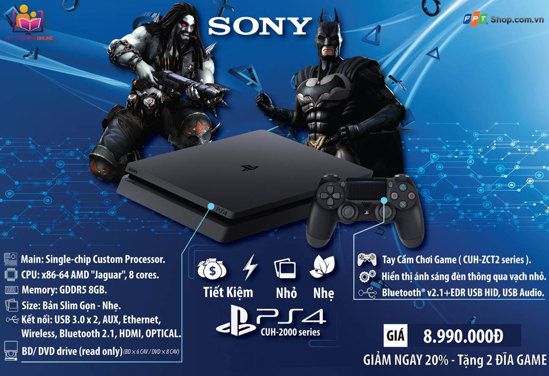 Điều gì khiến Sony PS4 Slim hấp dẫn người dùng đến vậy? Điều gì khiến Sony PS4 Slim hấp dẫn người dùng đến vậy?
